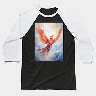 Immortal Phoenix in the Skies Baseball T-Shirt